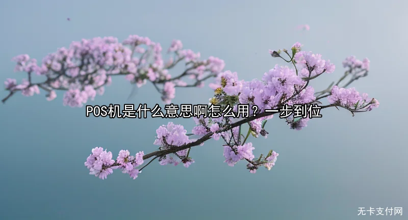 POS机是什么意思啊怎么用？一步到位